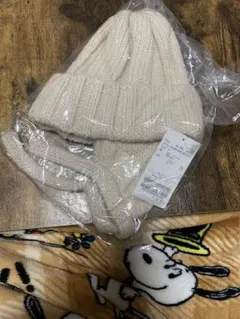 新品未使用スローブイエナ　耳付きニット帽