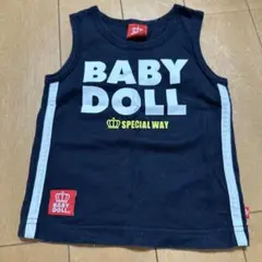 BABY DOLL タンクトップ 80サイズ 黒