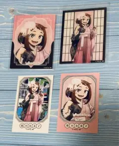ヒロアカ トレーディングビジュアルカード　お茶子　僕のヒーローアカデミア