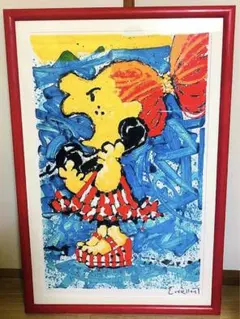 【限定版画】スヌーピー『209/500』リトグラフ　チャールズMシュルツ 限定版画】スヌーピー『209/500』リトグラフ チャールズM
