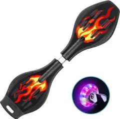 大人気✨ブラック炎　ブレイブボード スケートボード 外遊び おもちゃ