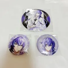 にじさんじ 星導ショウ Dytica 3周年 缶バッジ 特典コースター