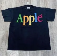 USA製 APPLE アップル RUMBA 企業 Tシャツ ブラック 黒 L