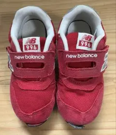 New Balance 996 ベビーシューズ 16cm レッド