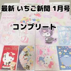 【新品】サンリオ いちご新聞 1月号 付録 5種類 コンプセット