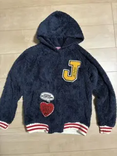 JENNI フード付きジャケット 150cm ネイビー