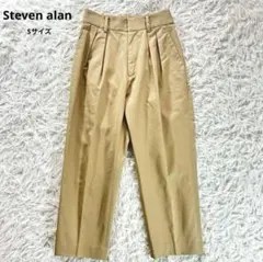 美品！steven alan プリーツカジュアルパンツ ベージュ 2025年最新】steven alan カラー：ベージュ系 チノパンの人気