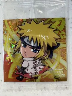 Aランク品★ナルトシール烈伝4連続当☆新品未開封未展示品★ NARUTO シール列伝 4枚セット ナルト・サスケ・白・大蛇丸