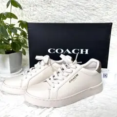 【新品未使用品】COACH コーチ　シグネチャー　スニーカー　22.5cm
