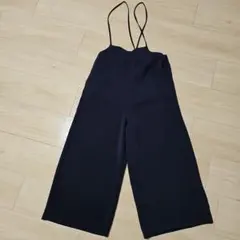 ネイビー サロペット オールインワンのサムネイル