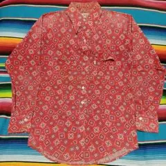 リーバイスバンダナ柄シャツ70sサドルマンタグ【レア】