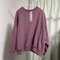 新品 しまむら 裏起毛トレーナー m