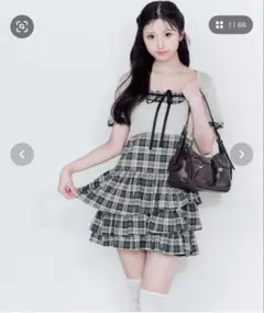 OLIVE des OLIVE Aimerianejoieレース切替ワンピース - メルカリ