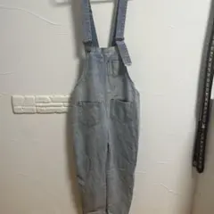 デニムサロペット サイズS ライトブルー