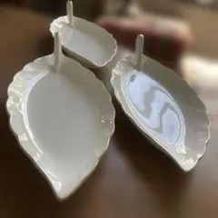 Noritake Studio Collectionノリタケ葉っぱ皿リーフトレイ