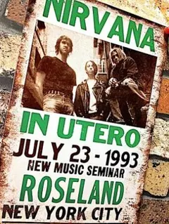 NIRVANA ニルヴァーナ カートコバーン ビッグサイズ ポスター 61×91