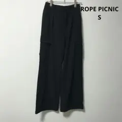 ROPE PICNIC ワイドパンツ ブラック 36 カーゴパンツ