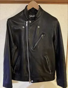 美品　shama スエードレザー セミダブルライダース　ジャケット SCHOTT/別注 セミダブル レザーライダース ジャケット｜Daytona Park