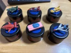 サンダーバード　ミニチュアロケットフィギュア6体セット