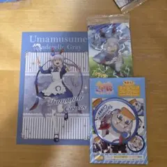 タマモクロス　ウエハース　ポストカード　かぷりっこ缶バッジ