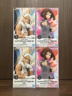 【4体セット】僕のヒーローアカデミア フィギュア ミルコ お茶子