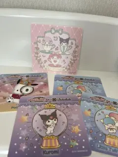 サンリオカフェ　コースターセット