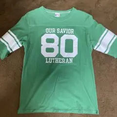 Campion 緑色 Tシャツ ランタグ　復刻