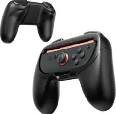 Nintendo switch2 シングル ジョイコン カバー グリップ2個 黒