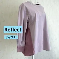 【Reflect】リフレクト 異素材ドッキングカットソー くすみピンク 11 Lのサムネイル
