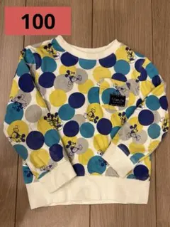 み*ん様 futafuta ミッキー トレーナー 100