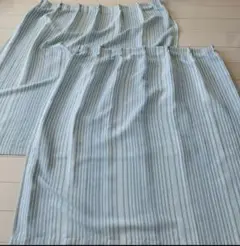 NITORI ストライプカーテン2枚
