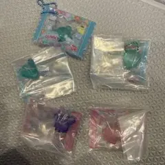 サンリオ　グミチュアチャーム　キキララ　ハンギョドン　クロミ