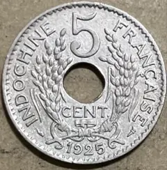 1947年 フランス領インドシナ 1ピアストル 古銭 - メルカリ