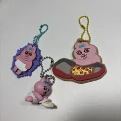 おぱんちゅうさぎ〔たべものいっぱいマスコット〕ガチャ3点セット