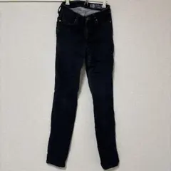 ディーゼル　ダークブルー スキニーデニム ハイウエスト