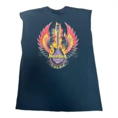 ハードロック　ホテル&カジノ カットオフTシャツ L 両面プリント