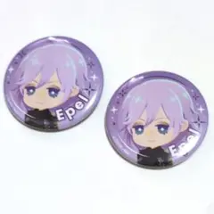 エペル ブレイジングジュエル 缶バッジ ツイステ