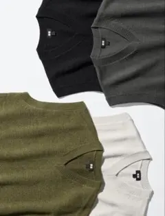UNIQLO ニットVネックベスト