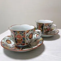 有田焼 其泉窯】金彩 コーヒーカップ 2客セット 昭和年製 - メルカリ