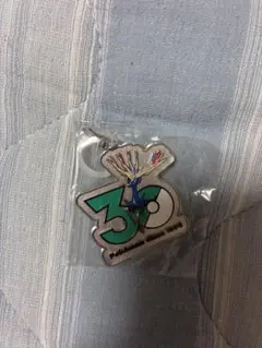 ポケモン 30周年記念 キーホルダー メタルチャームマスコット　ゼルネアス