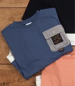 BREEZE レイヤー風ポケットTシャツ　140
