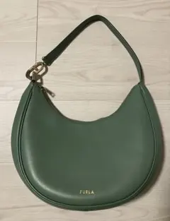 FURLA プリマヴェーラ ハンドバッグ ワンショルダー　グリーン