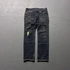 TAKEOKIKUCHI Gold-Coated Straight Jeans⁠のサムネイル