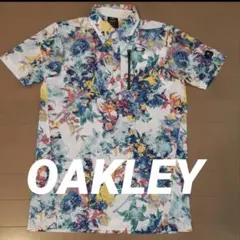 【OAKLEY】花柄 半袖シャツ メンズ ゴルフウェア