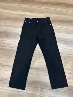 90s Edwin ブラックデニム ワイド USA古着 28インチのサムネイル