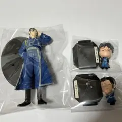 鋼の錬金術師　フィギュア3点セット　　　マース・ヒューズ　ロイ・マスタング