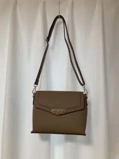 【未使用】D.KELLY ショルダーバッグ ／モカブラウンのサムネイル