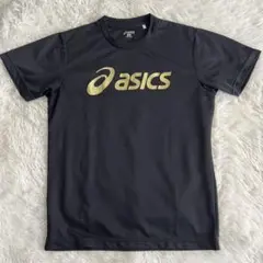asics ブラック Tシャツ Mサイズ