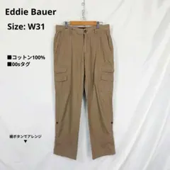 エディーバウアー カーゴパンツ M 良品 00s ベージュ コットン ミリタリーのサムネイル
