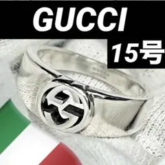 GUCCI ☆インターロッキングG シルバーリング 16号 - メルカリ